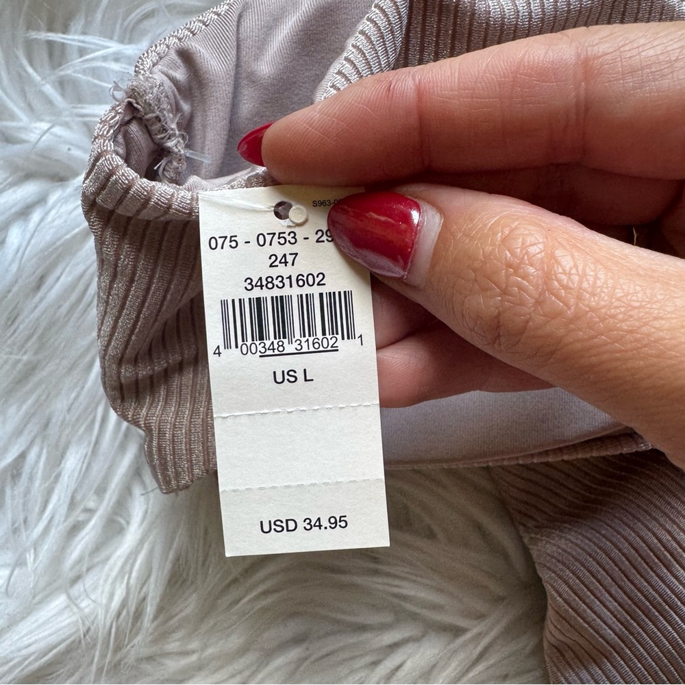 NWT Aerie rose Gold String Bikini - Picture 4 of 5